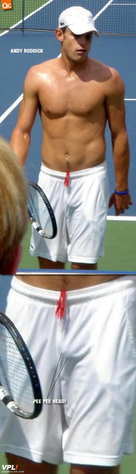 Andy Roddick’s Dick Slip